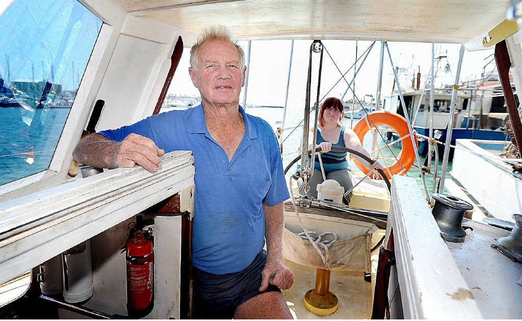 Joe Macdougall will leave next Wednesday for a remote island in PNG with his granddaughter Kaitie Dunn. Joe Macdougall will leave next Wednesday for a remote island in PNG with his granddaughter Kaitie Dunn.